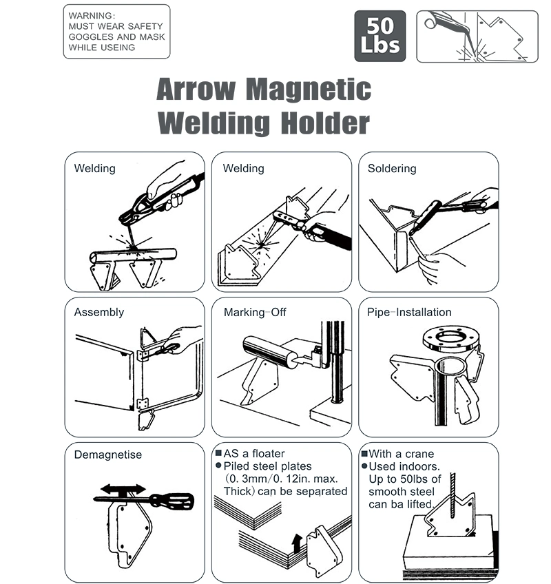 3 Angles Arc Welder Soldering Tools 4