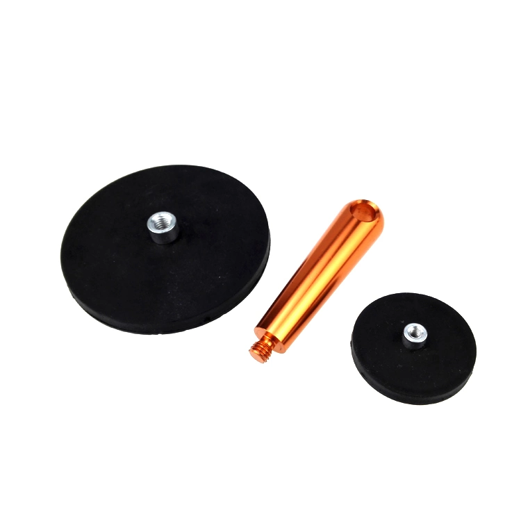 Rubber Coated Magnet NdFeB Pot Magnet with Inner Thread 66