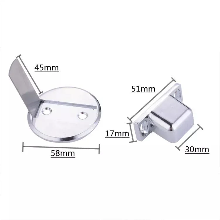 Factory Wholesale Magnetic Door Stop Hidden Door Holders Floor Mounted Door Stops