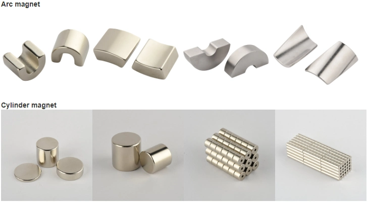 High Quality N52 Neodymium NdFeB Permanent Magnetics Assemblies